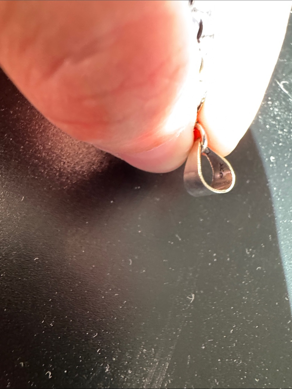 Triplet Opal .925 sterling silver necklace - Picture 4 of 8